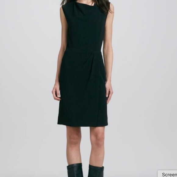 3.1 Phillip Lim Size 4 draped dress in peacock color (blue/green) - Picture 11 of 12